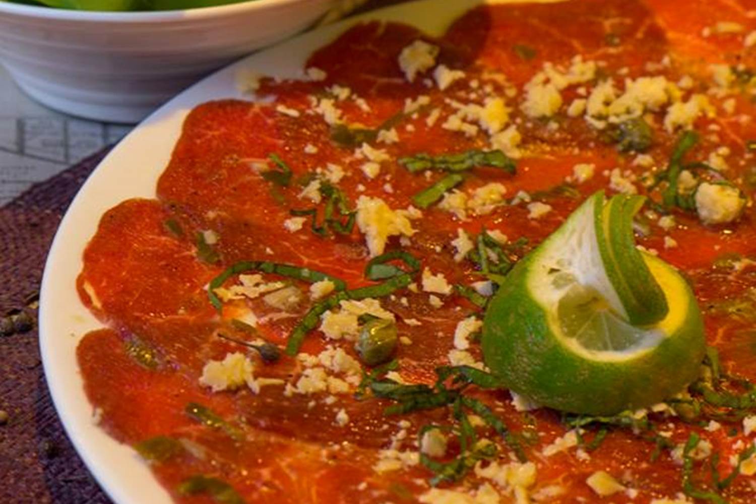 Carppaccio Zébu XXL Idylle Beach