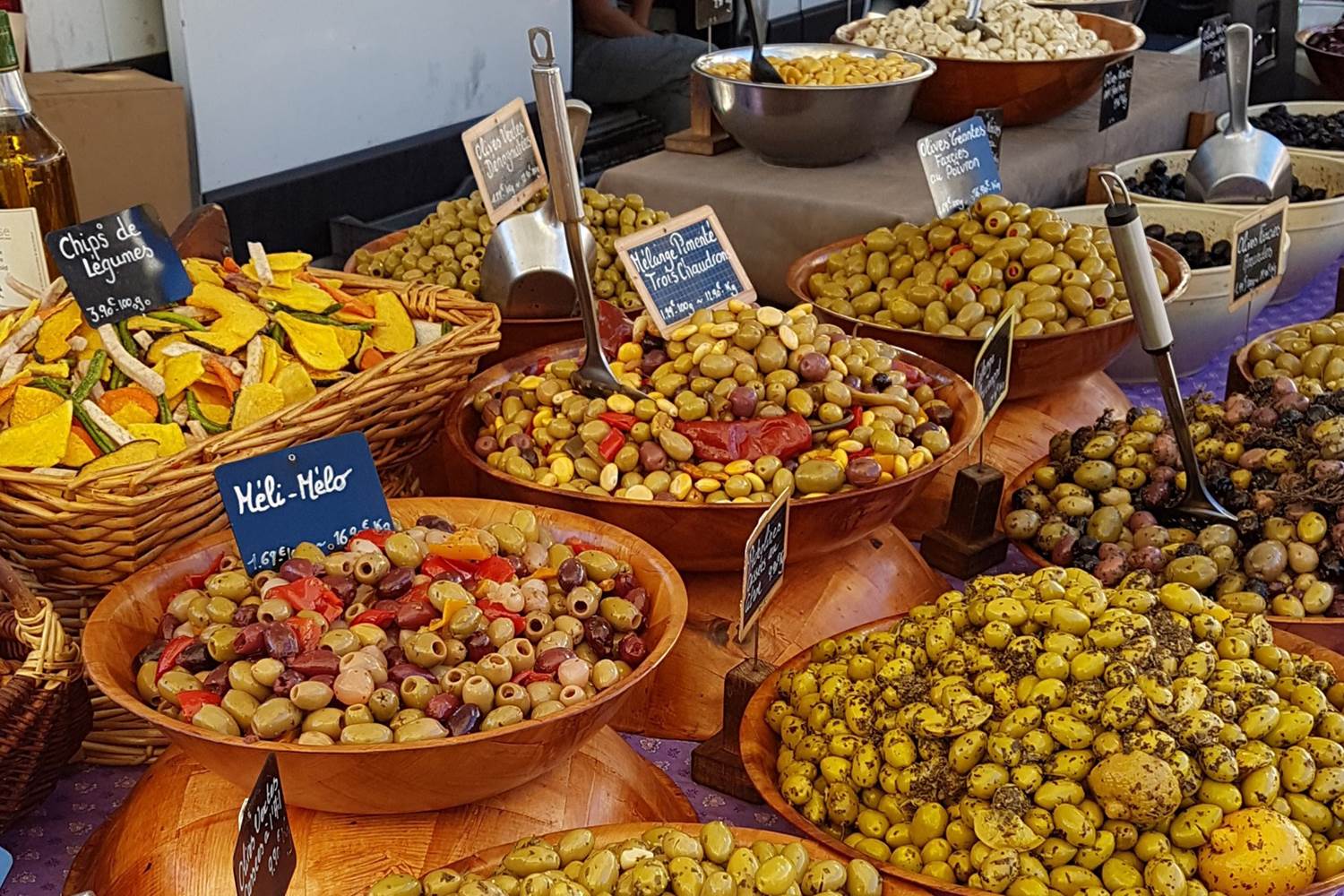 Marché aux olives