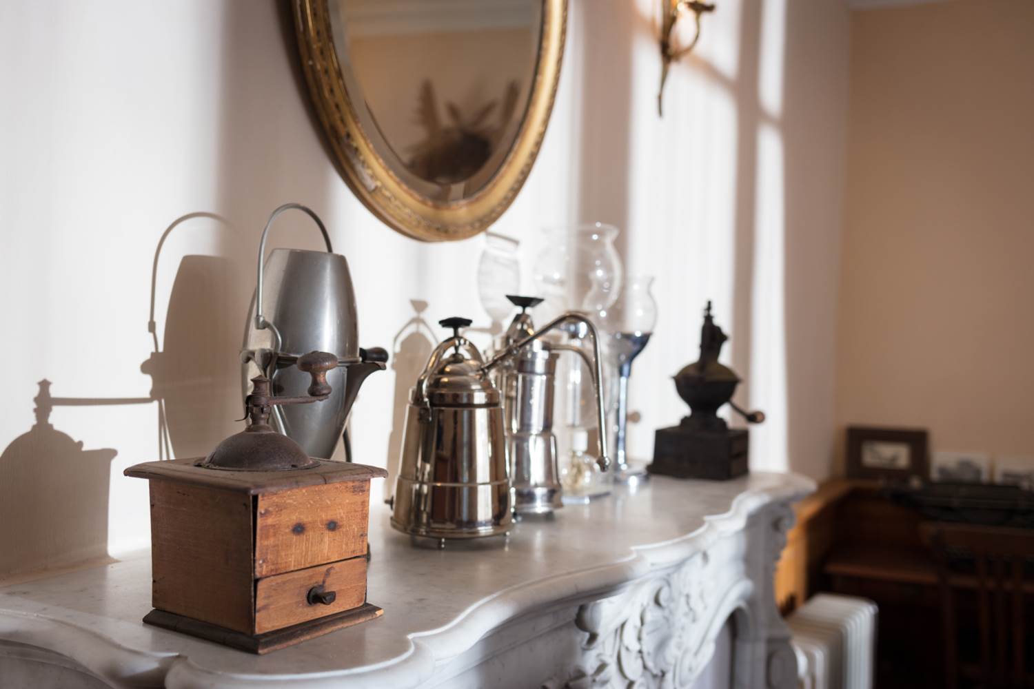 Petite collection de cafetières