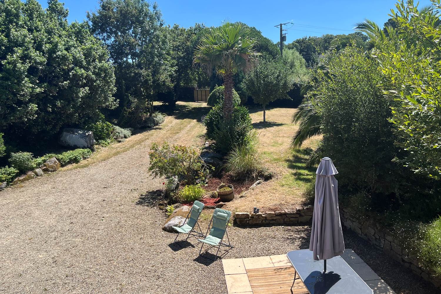 La terrasse privative