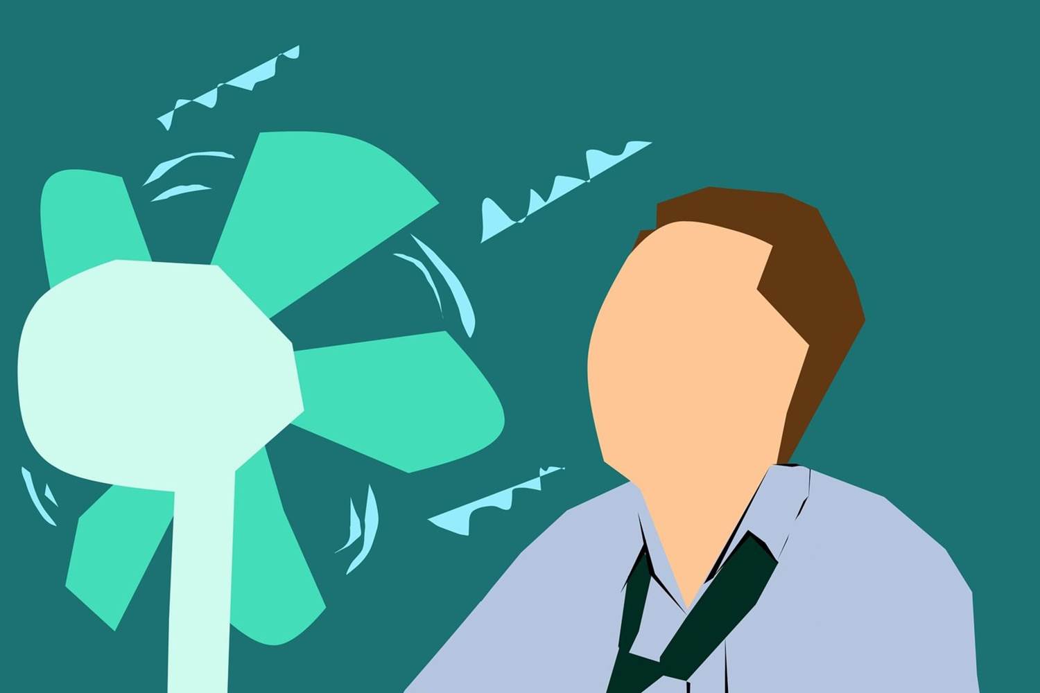 Le ventilateur ne suffit plus.