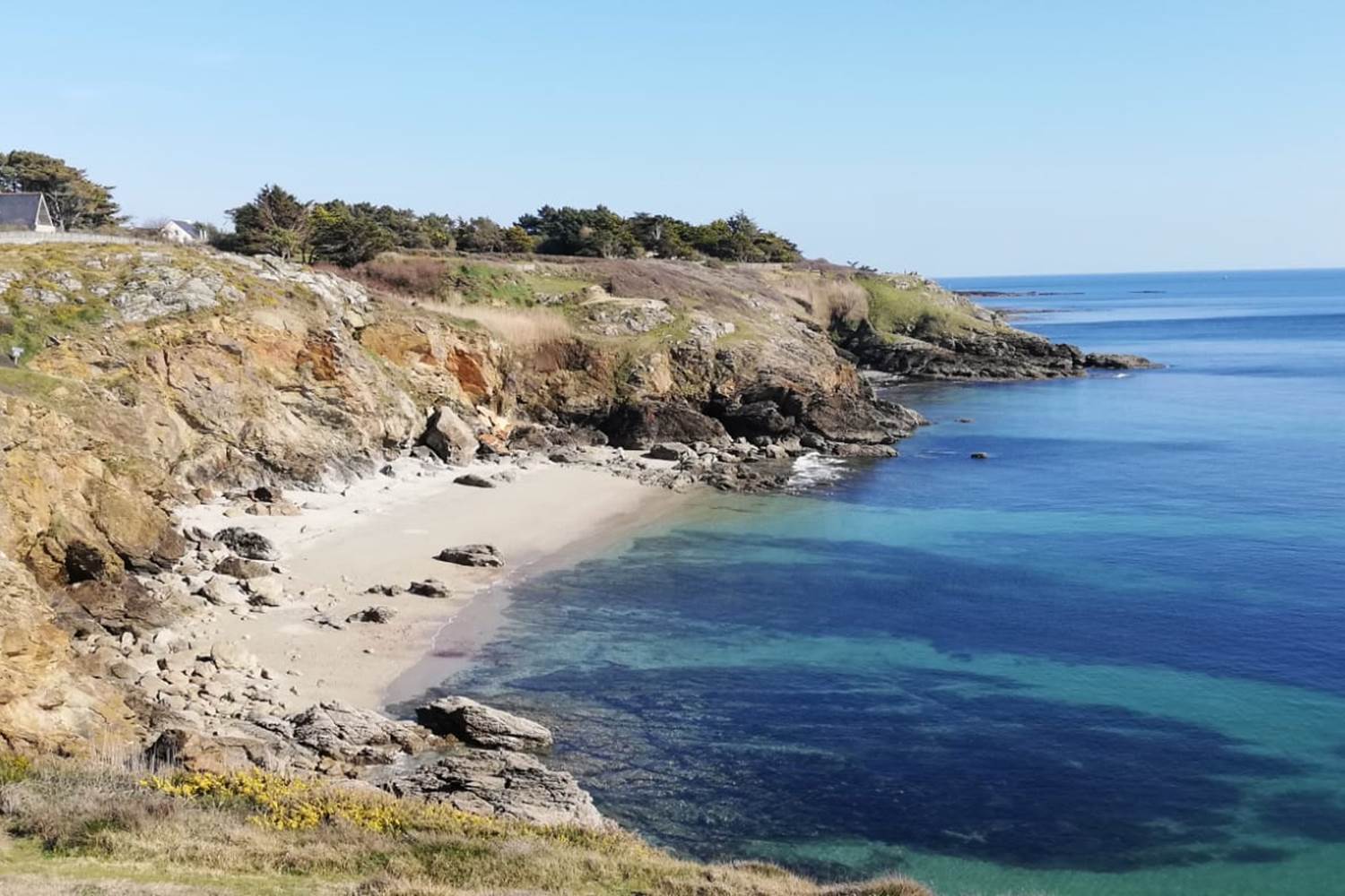 Plage à St Gildas de Rhuys - Le Grand Mont