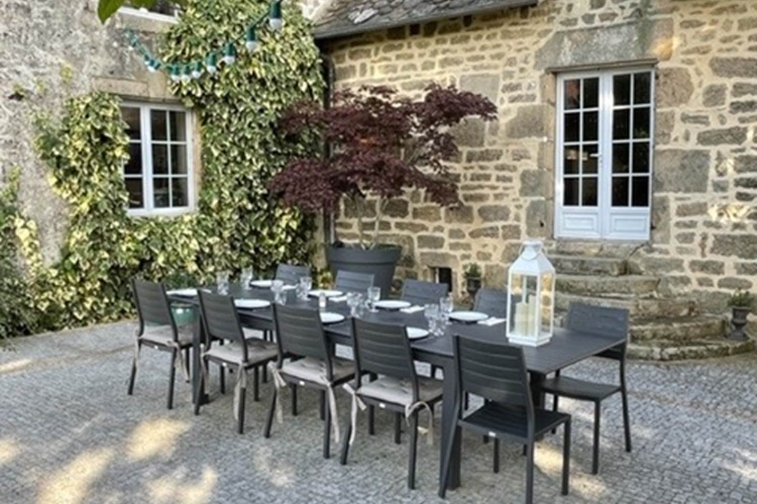 Domaine du Vidal - La table d'hotes en Terrase 2