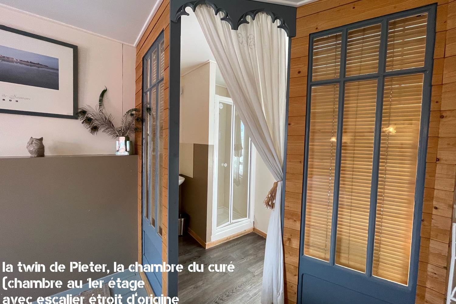 © Au Presbytère de Saigneville - Pieter, la chambre du curé