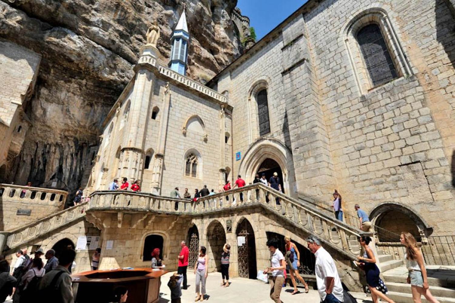 Le sanctuaire a Rocamadour.