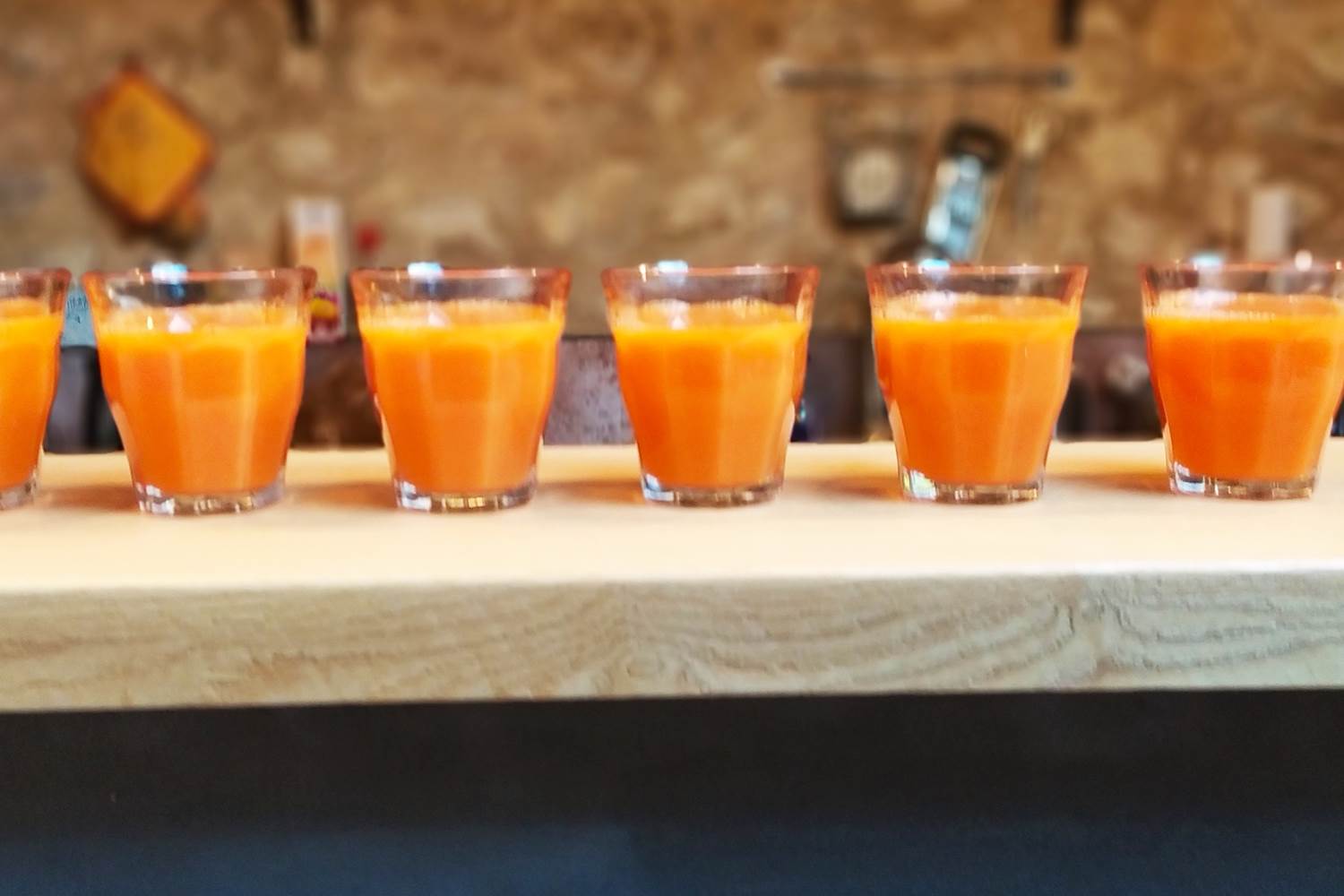 Des jus de fruits et légumes à l'extracteur chaque matin