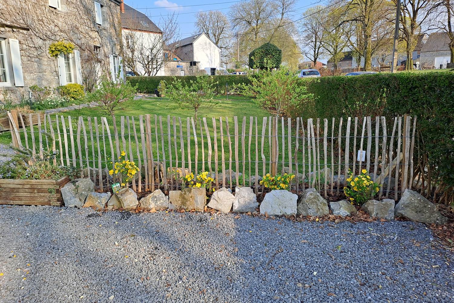 La petite haie au printemps
