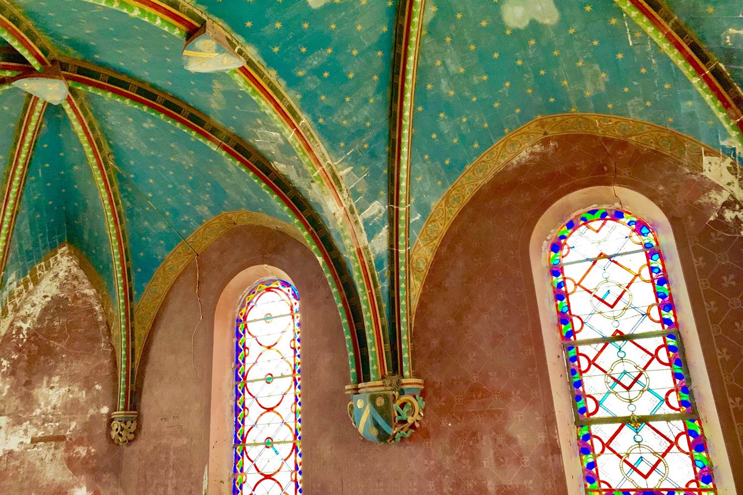 Voûte de la Chapelle du Château d'Auteuil