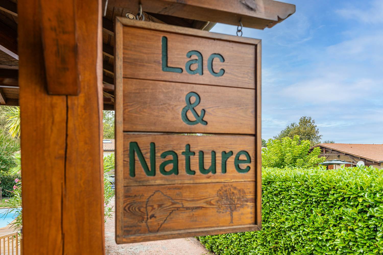 Enseigne Lac & Nature