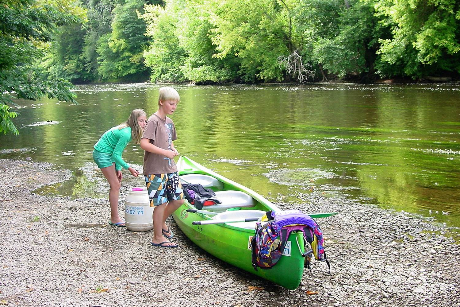 canoé, kano, aixe sur vienne