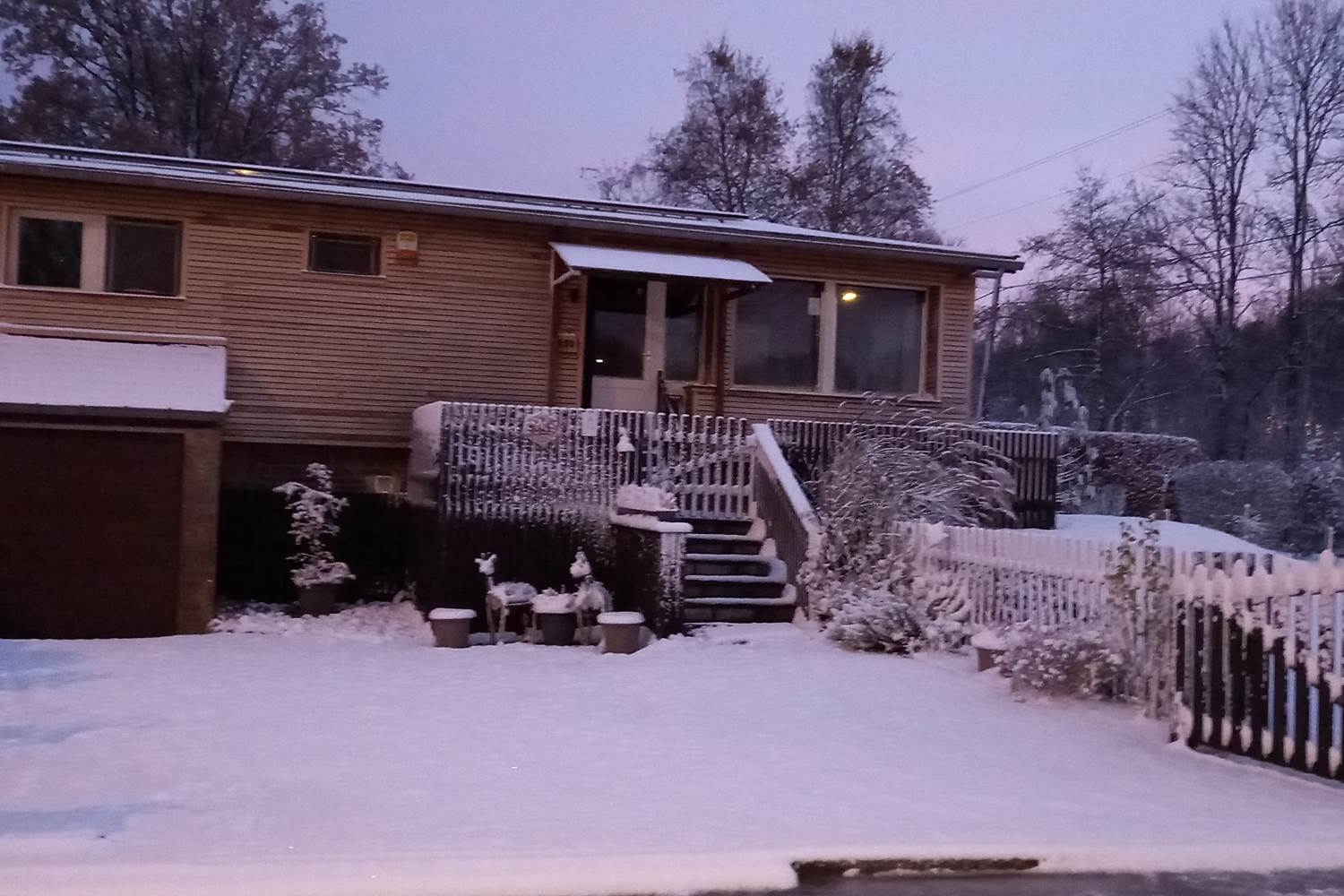 Les 1ères neiges 🙂⛄