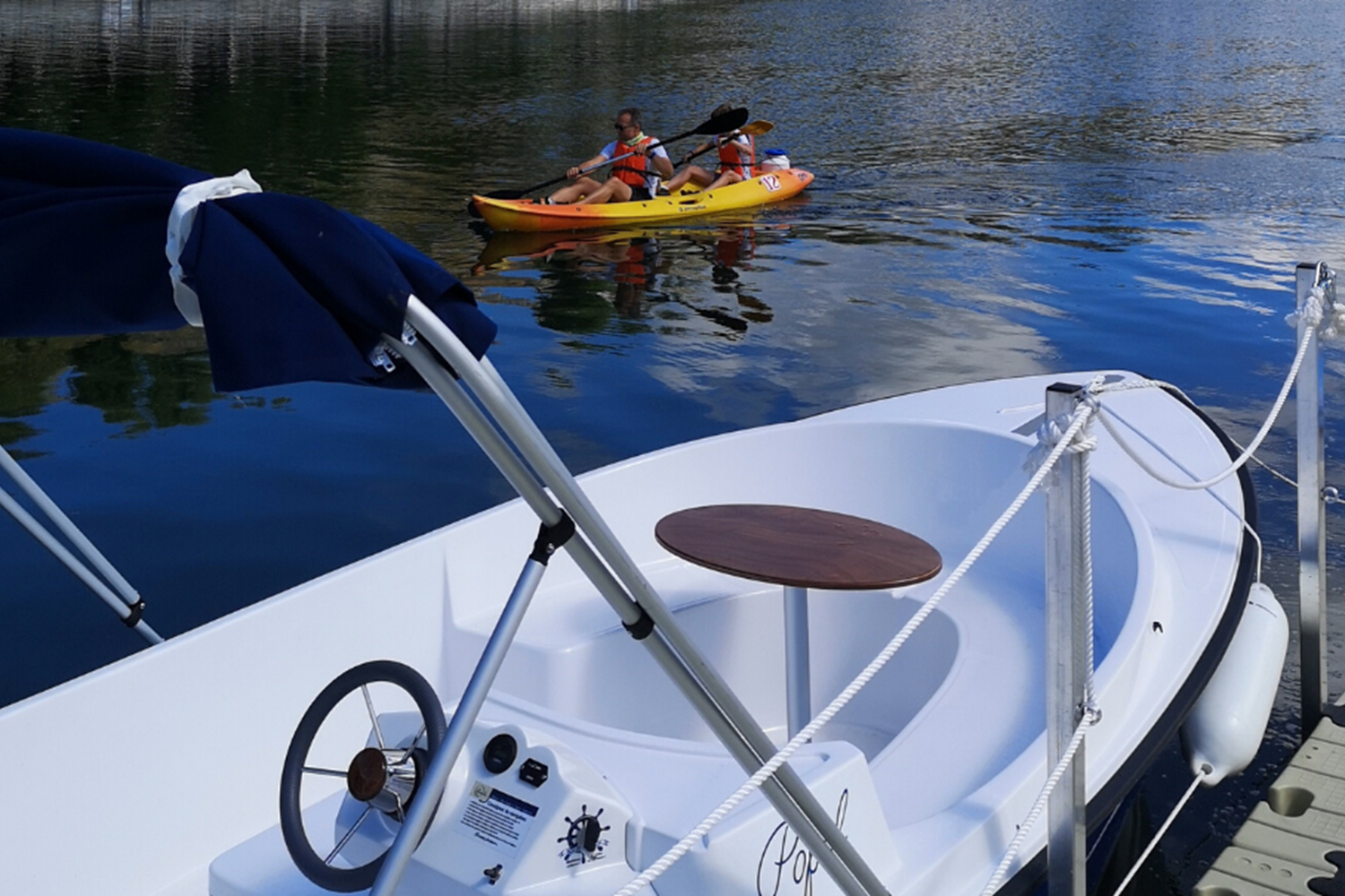Bateau sans permis - les Capitaineries de Namur