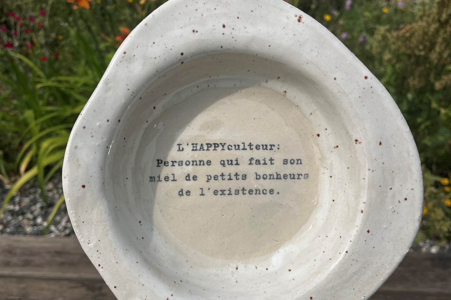 Week-end céramique - assiette décorée/peinte à la main