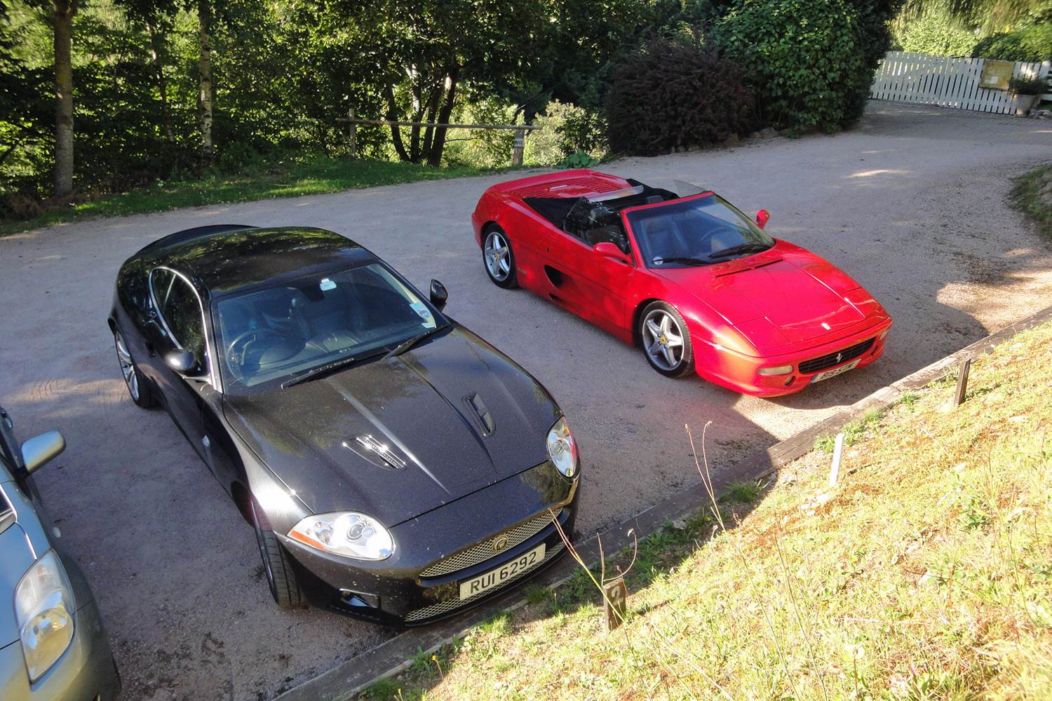 parking privé au gite de La Haute Grange à Freland