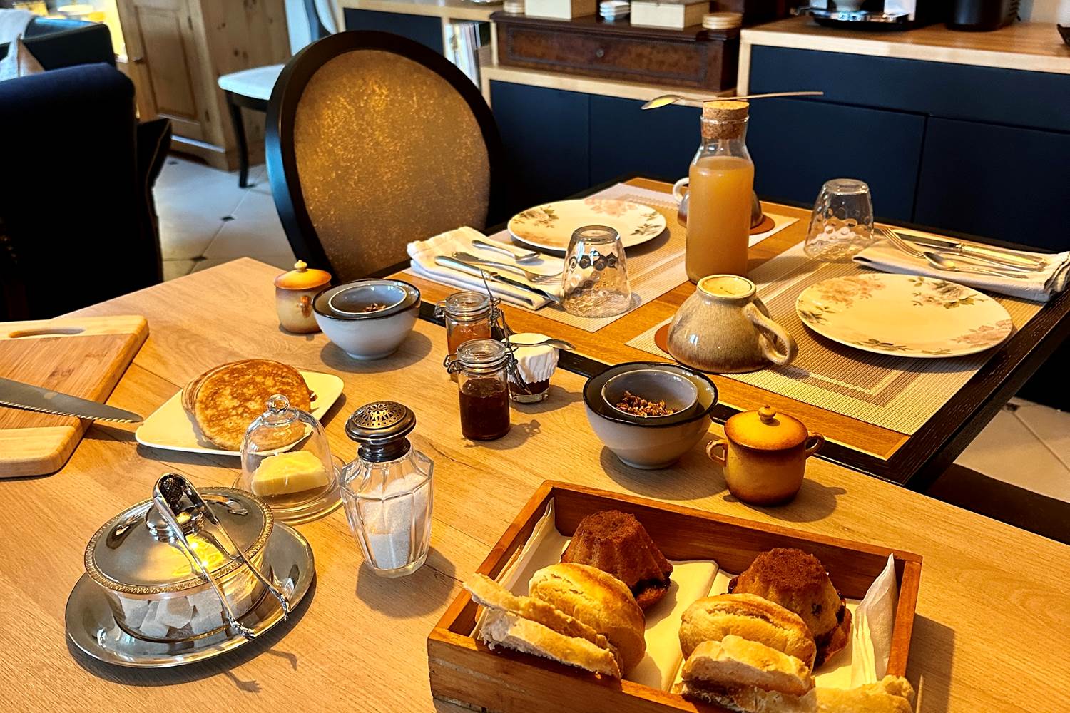 petit-déjeuner gourmand et fait-maison