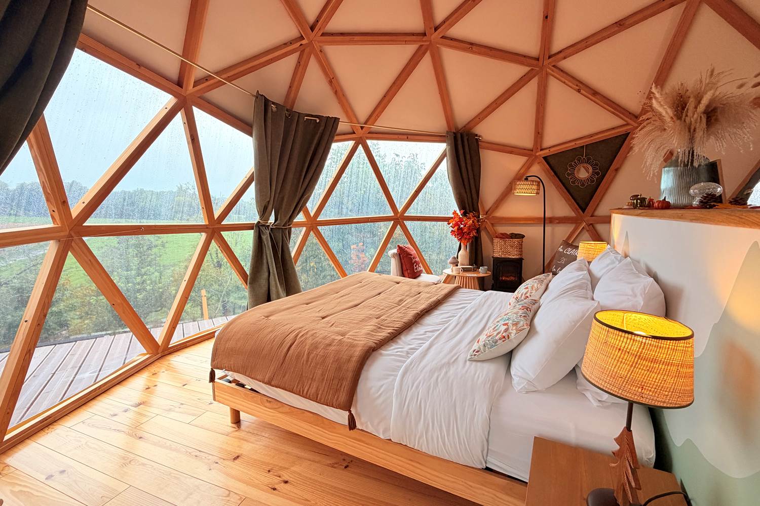 Ambiance chaleureuse et cocooning