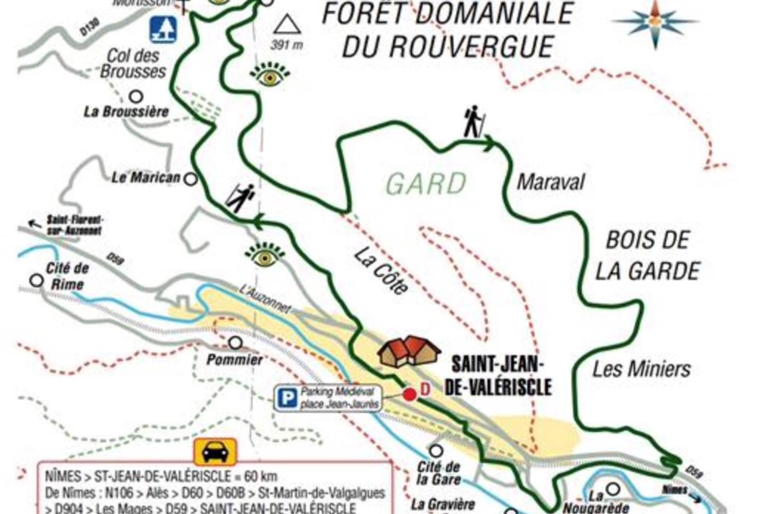 Randonnées depuis le camping