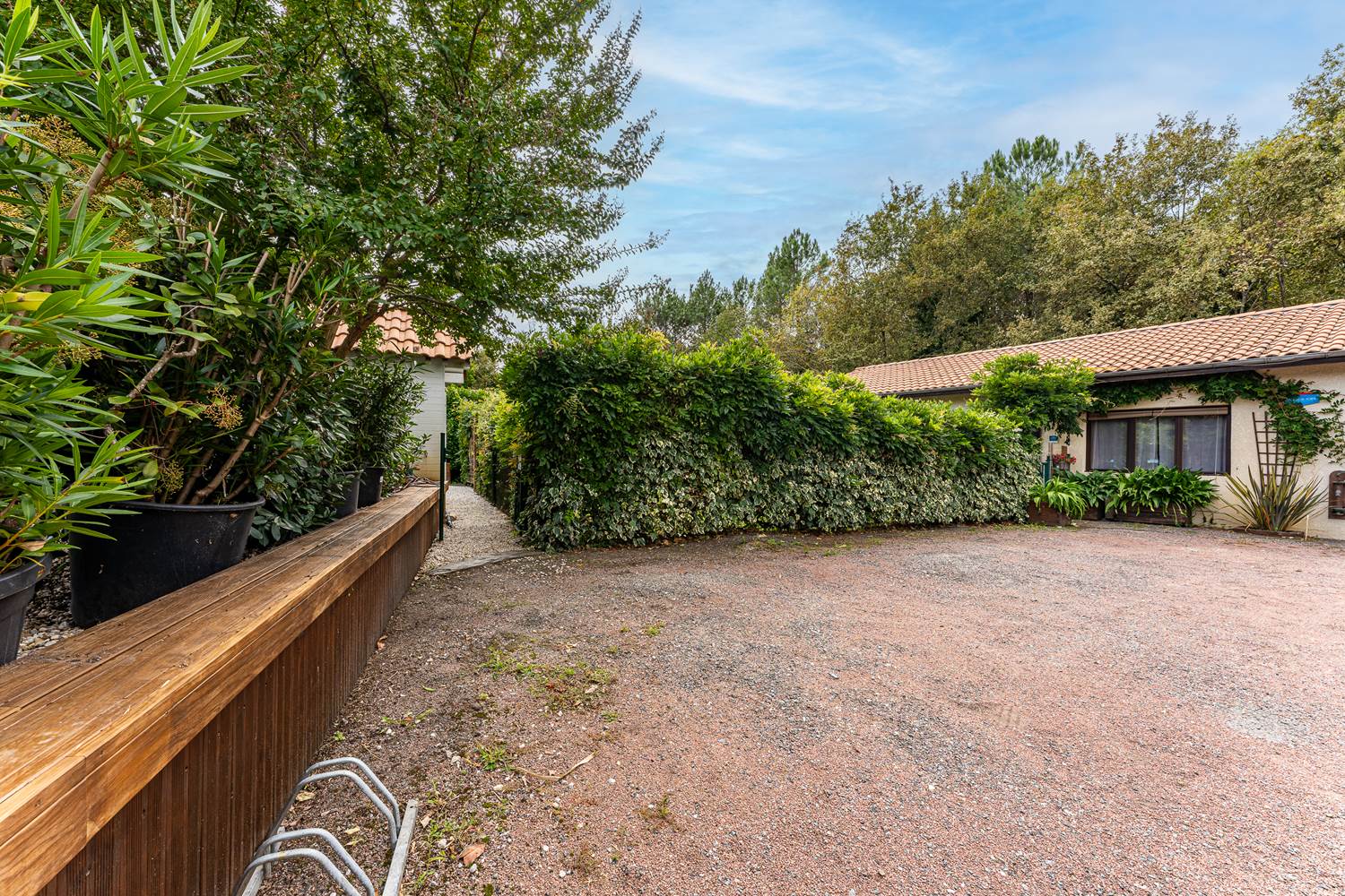 Parking privée gîte 1 et 2