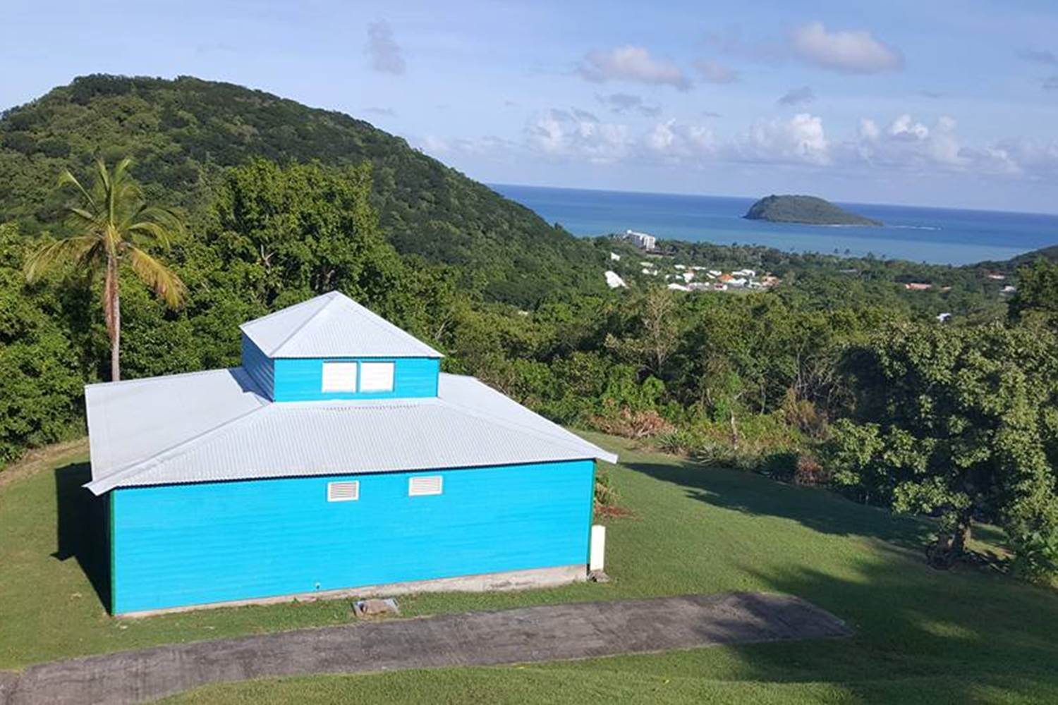 Ti-Kaz, en pleine nature.