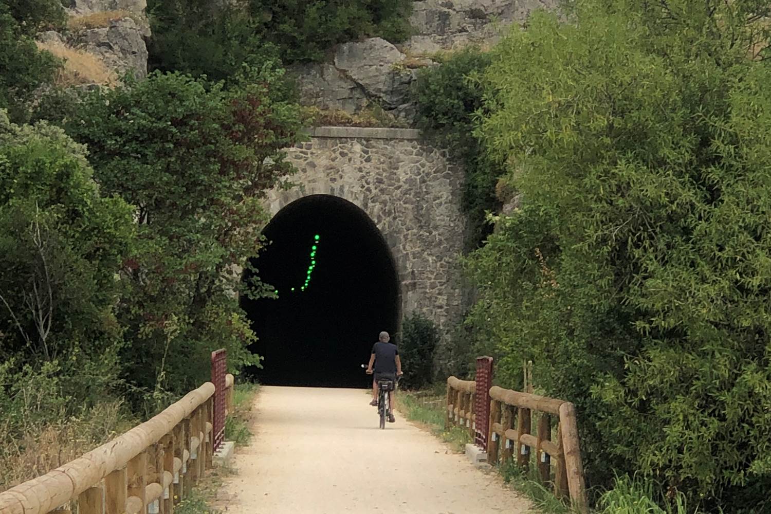 Les Mazets du Rouret - balade à vélo direction Anduze