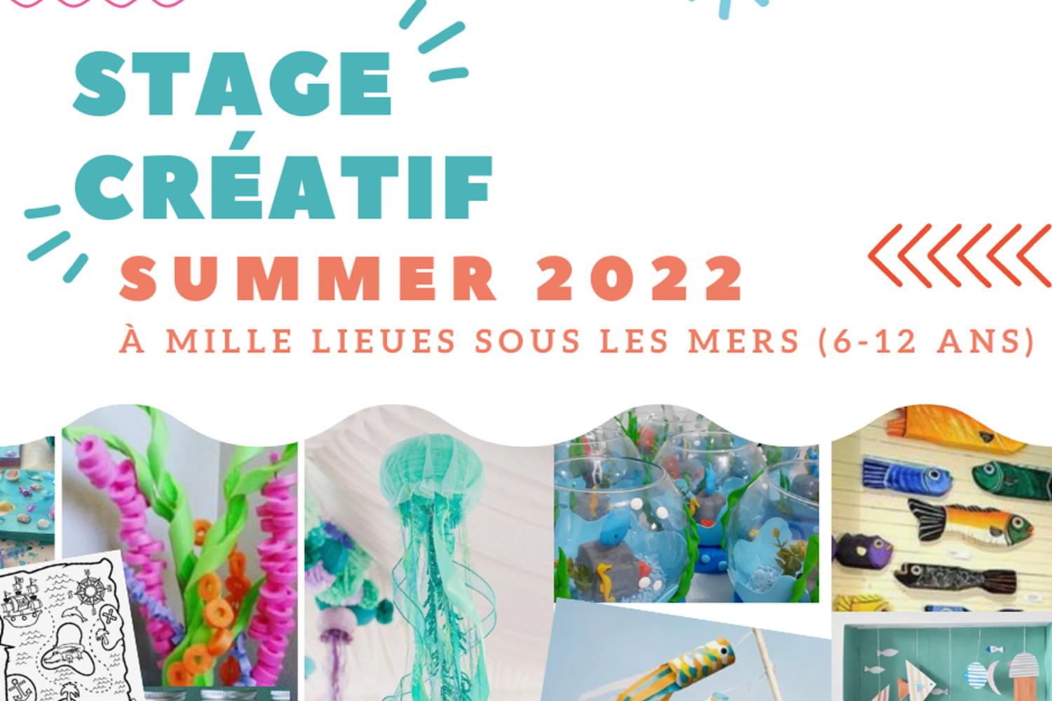 [Stage Summer 2022]   Les ateliers créatifs à Mons