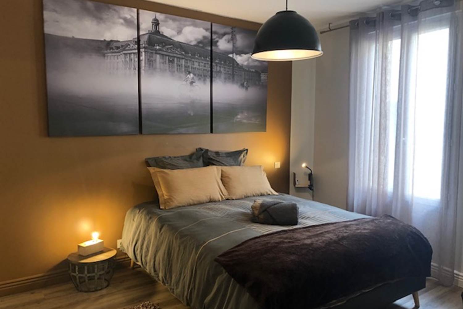 Nid Cosy Bordeaux - Chambre INDUS, Miroir d'Ô