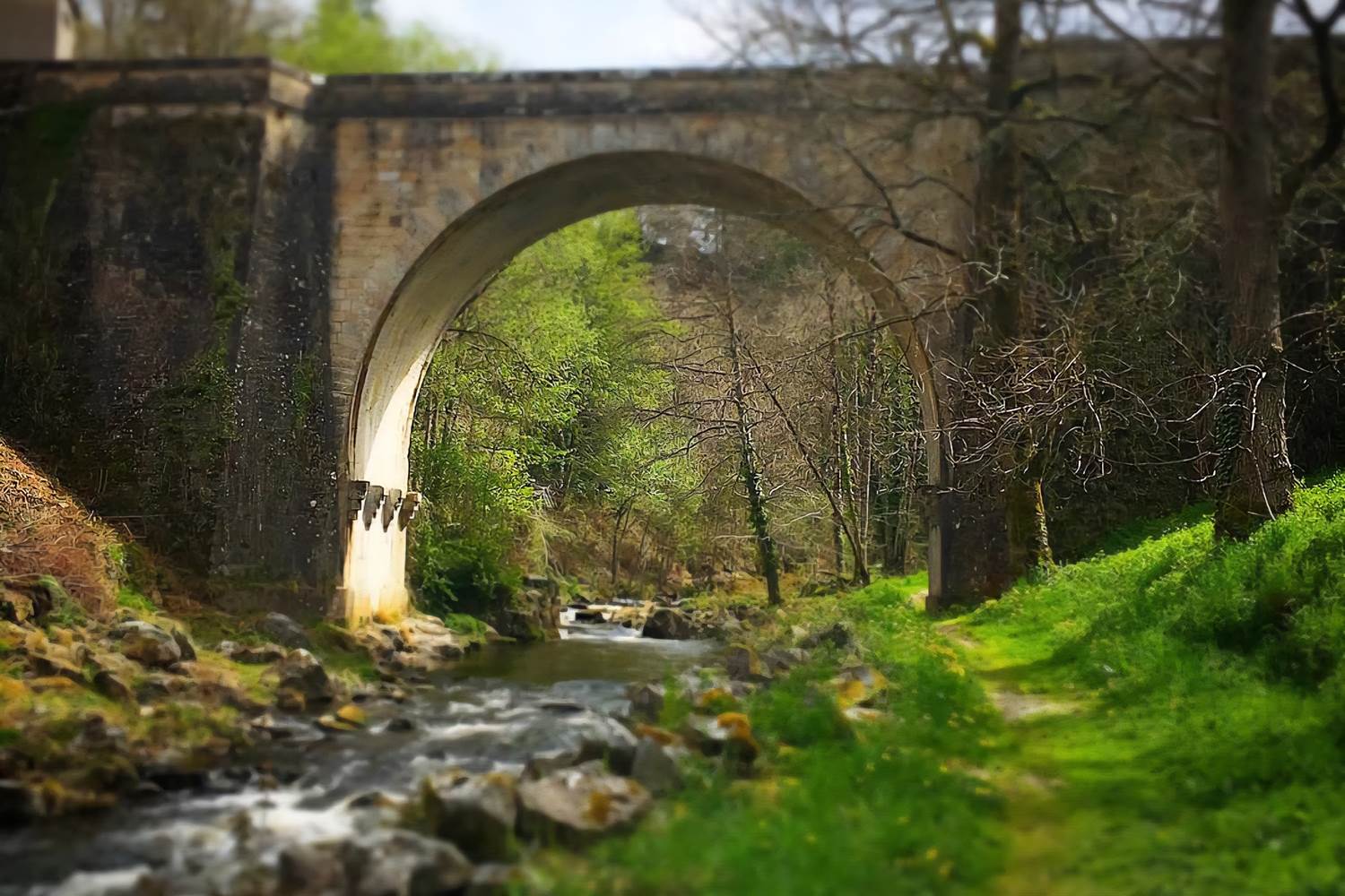 Treignac -Vézère riviere
