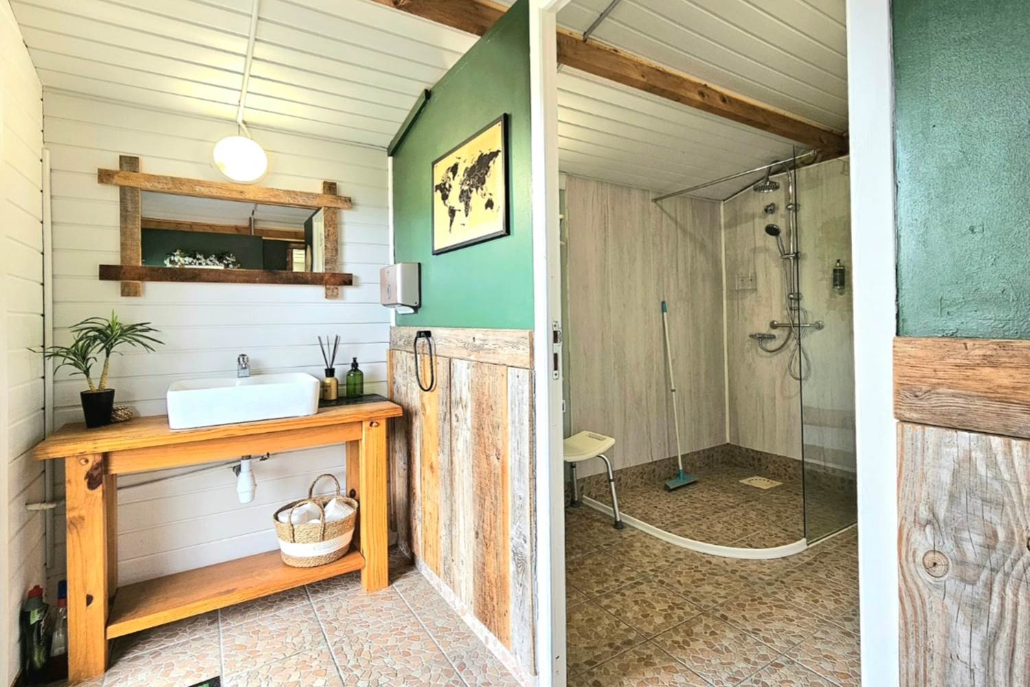 Salle de douche - Le Ranch