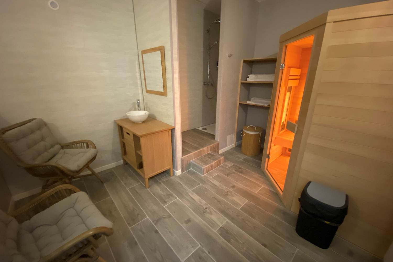 Espace sauna