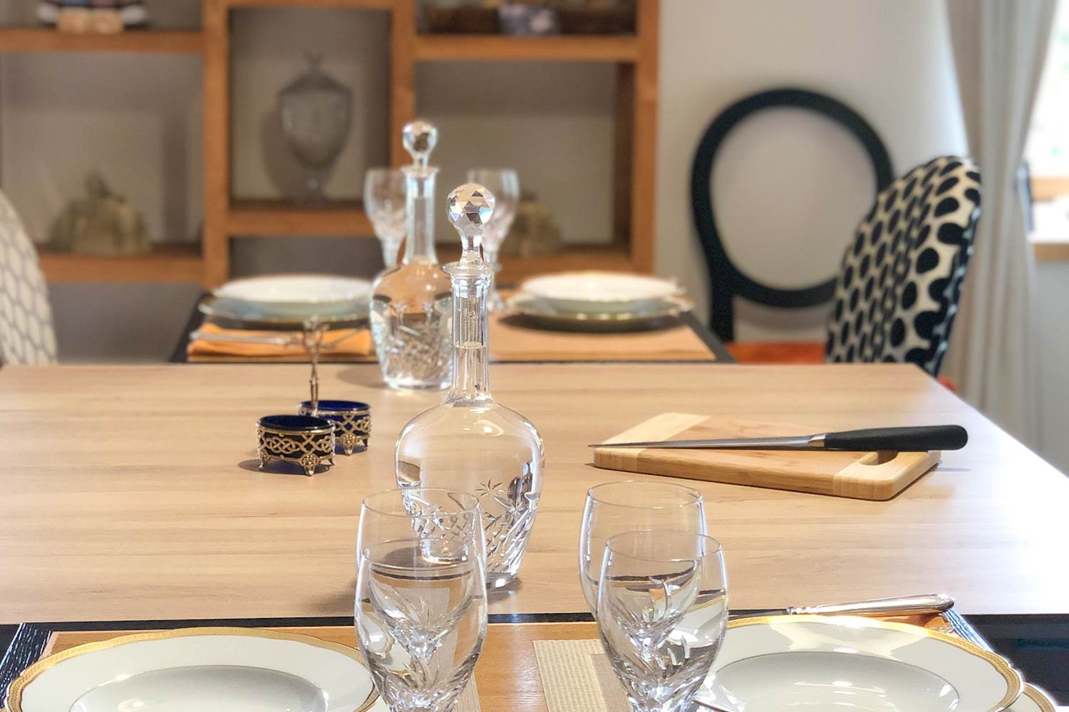 formules dîner avec service personnalisé