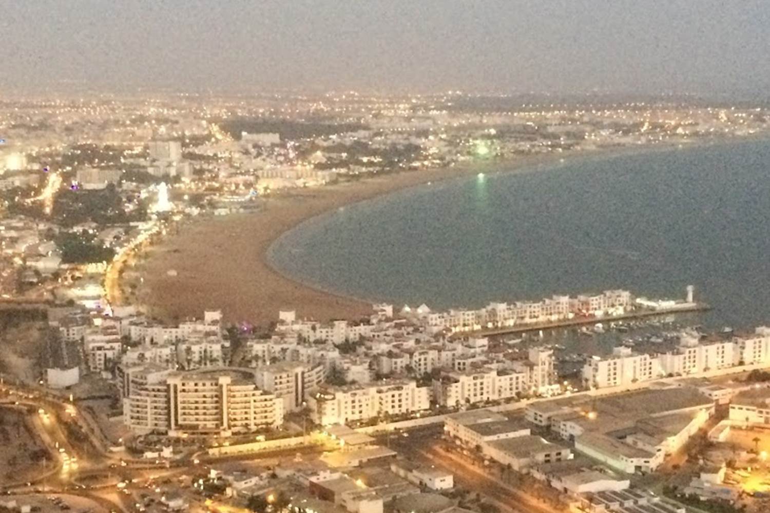 Vue magnifique Agadir Oufella