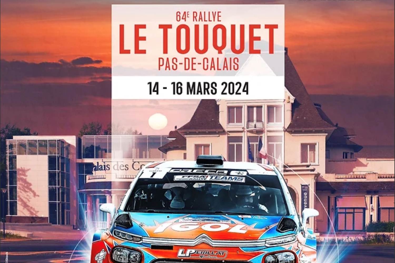 Rallye Le TOUQUET PARIS PLAGE