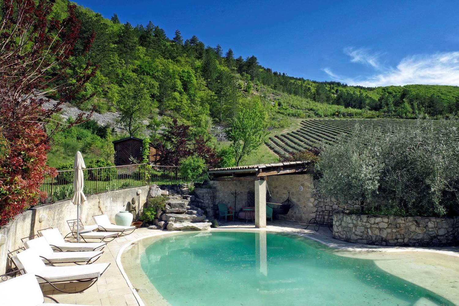 Le Deffends de Redon - la piscine