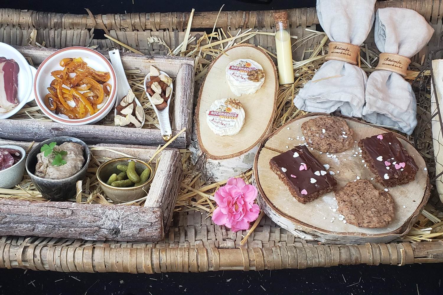 Planche apéritive "Ma cabane des rails"