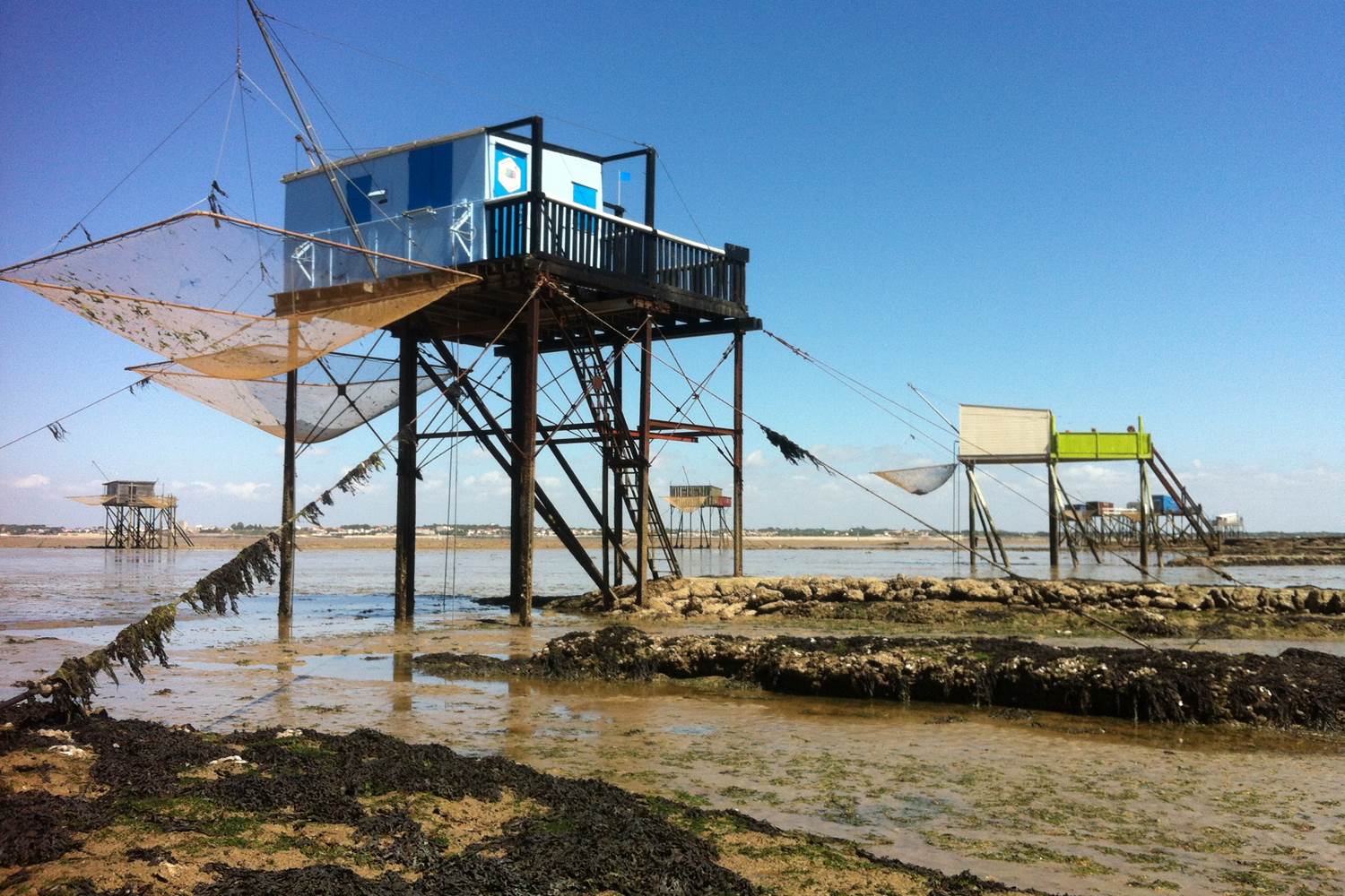 Les carrelets île Madame