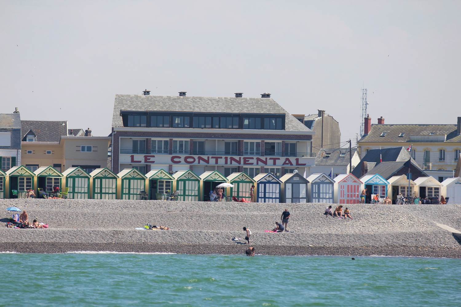 Le Continental vu de la mer