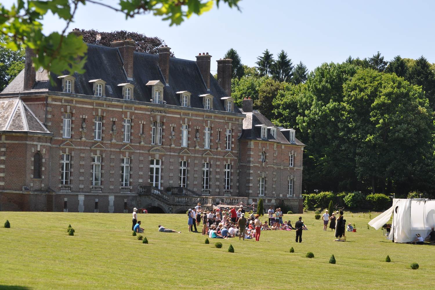 Spectacle au Château d'Auteuil