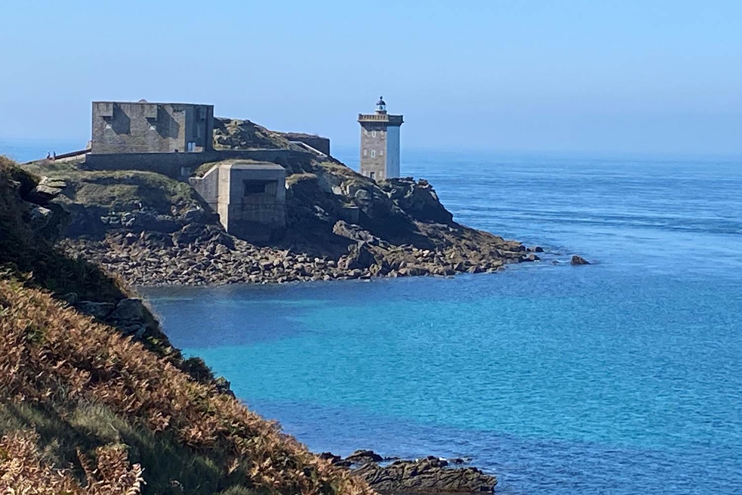 Le Phare de Kermovan, à la pointe du même nom