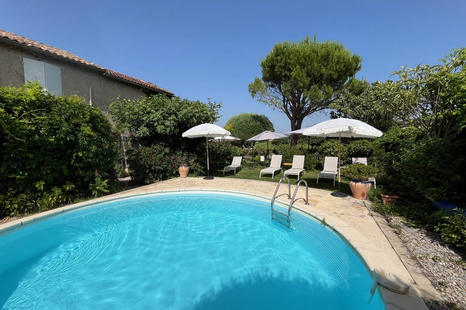 Gîte Le Couchant - La Piscine