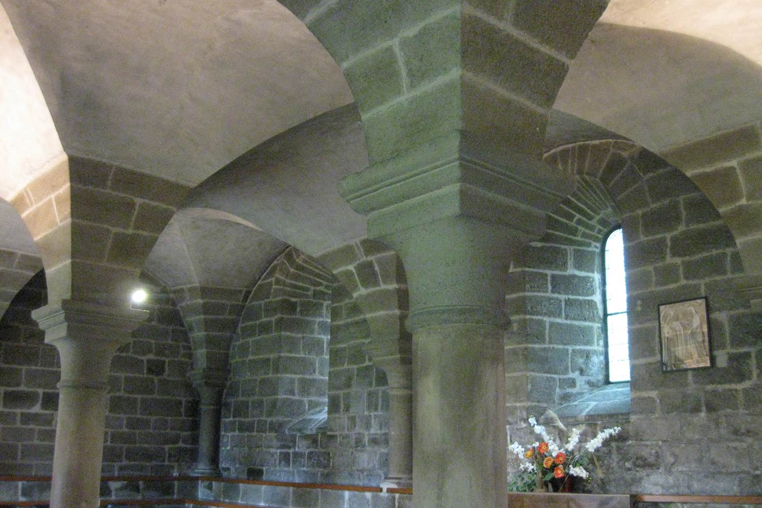 Aubazine abbaye salle capitulaire