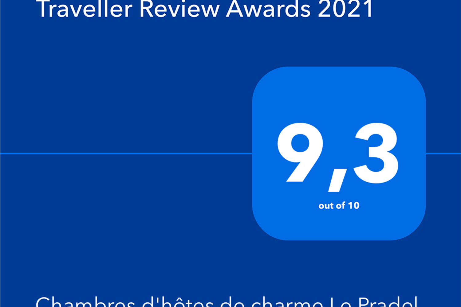 @bookingcom awards2021