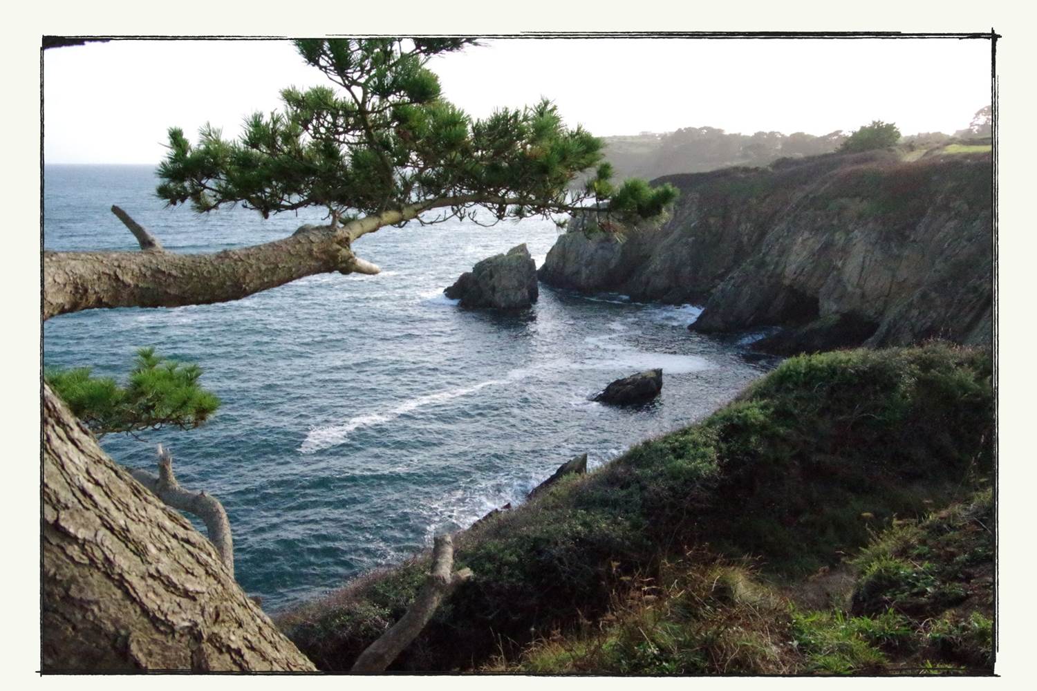 L'anse de Poulizan, Plougonvelin