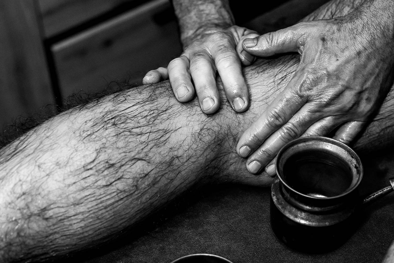 Massage aux huiles essentielles