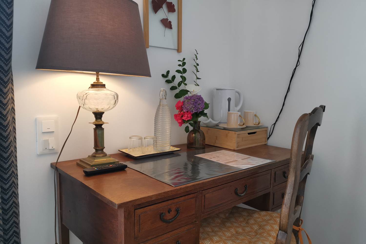 Coin bureau, chambre d'hôtes Gingko, moulin de La Retardière, Orvault proche Nantes, Treillières, Sautron