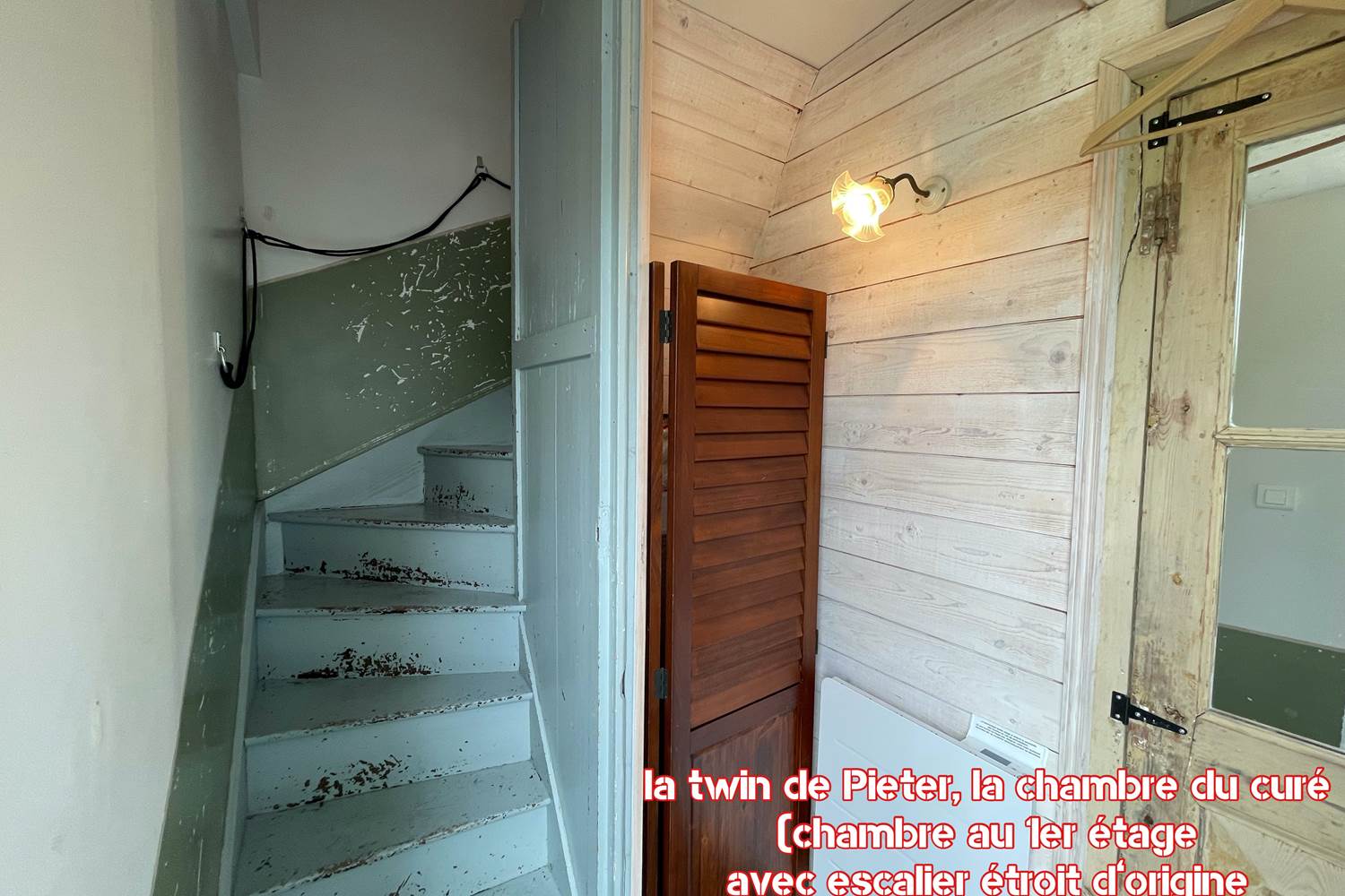 © Au Presbytère de Saigneville - Pieter, la chambre du curé