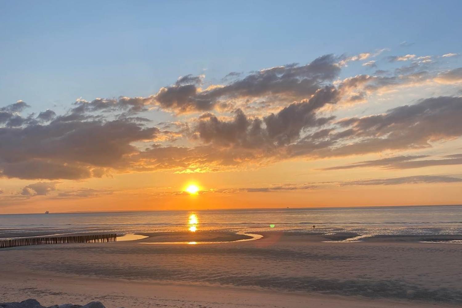 coucher de soleil Blériot