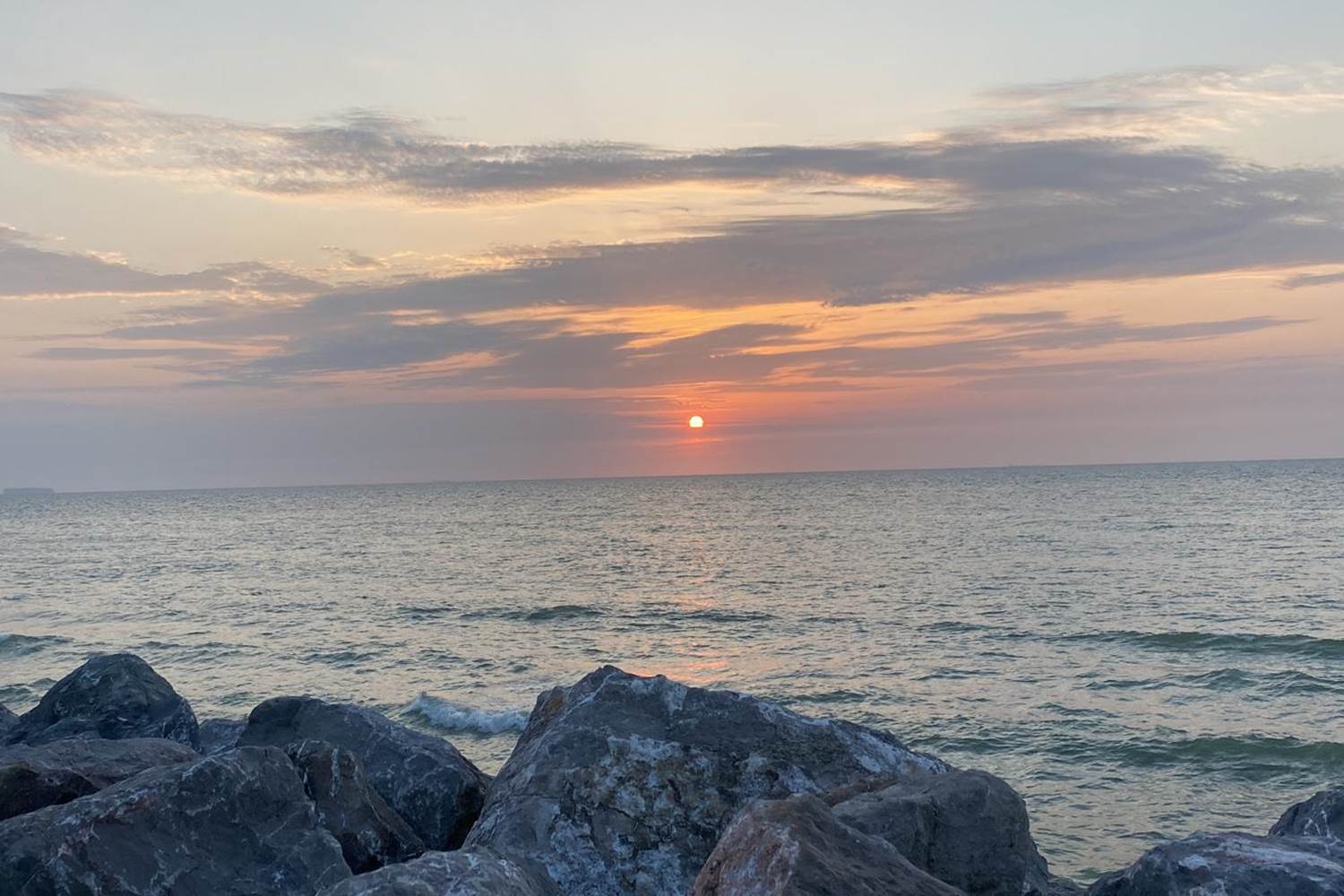 coucher de soleil Sangatte