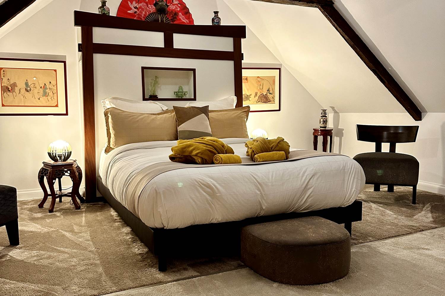 1 nuitée dans une chambre de charme aux tonalités asiatiques