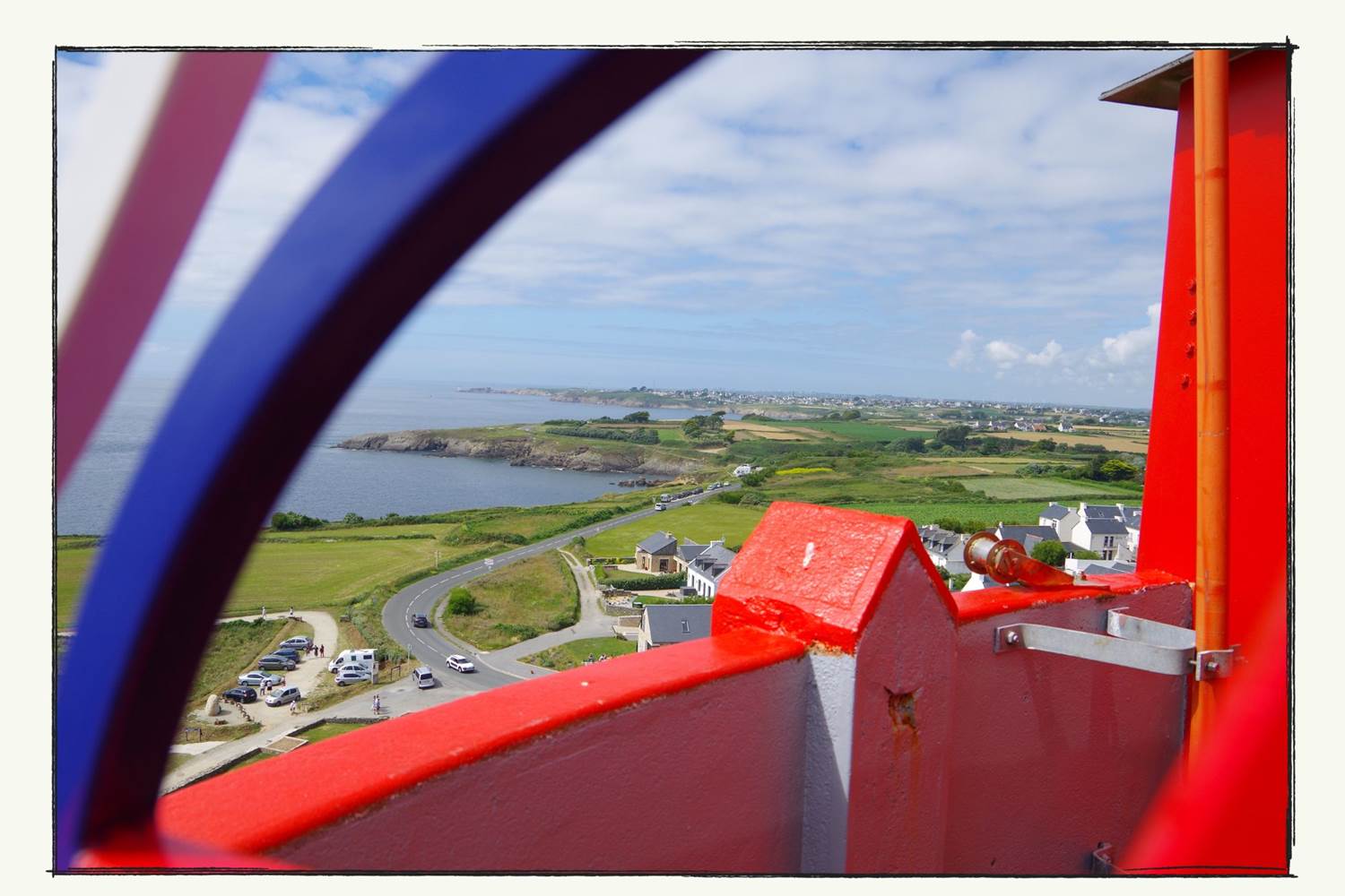 Depuis le haut du phare de Saint-Mathieu, Plougonvelin