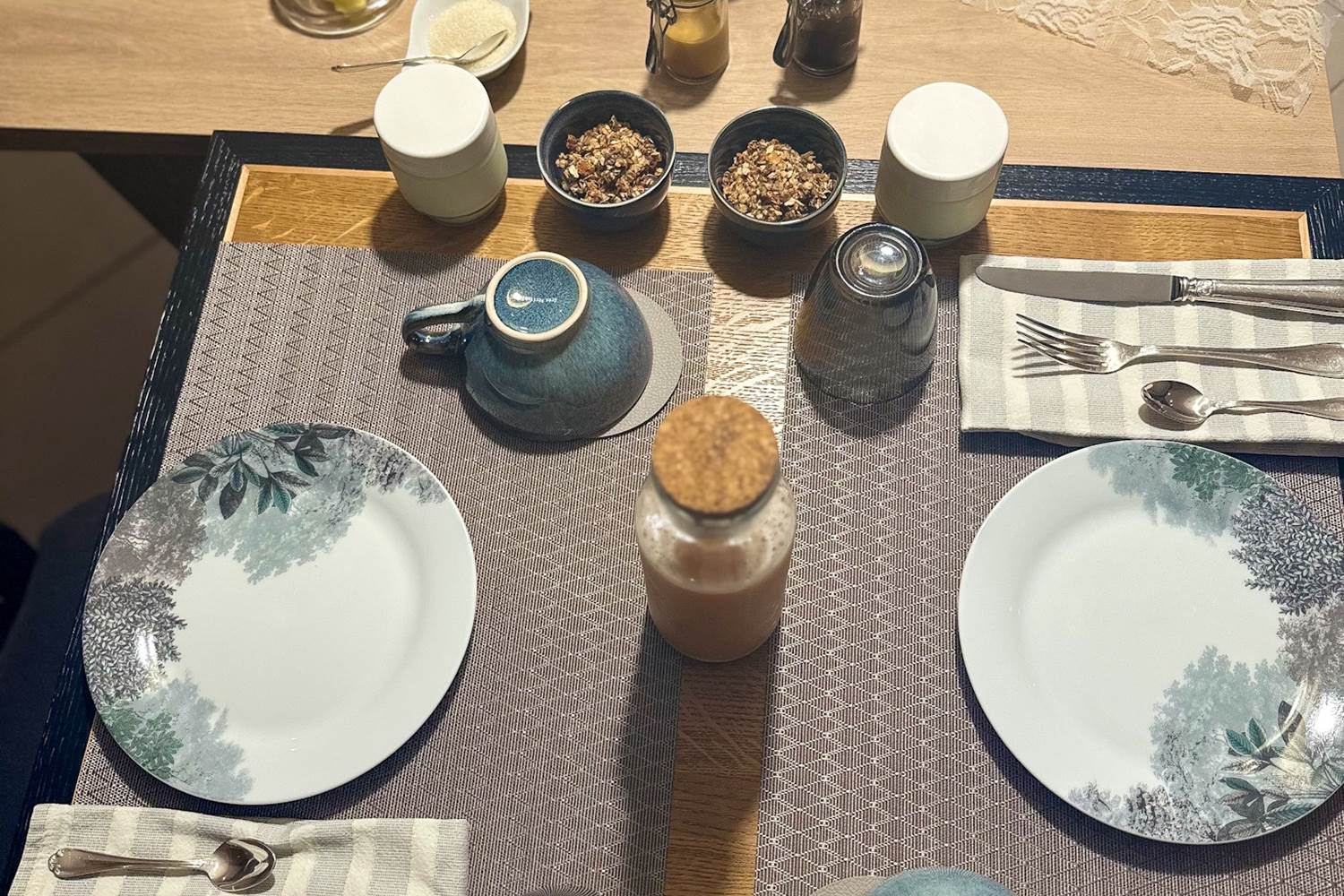 petit-déjeuner gourmand et fait-maison, miam!